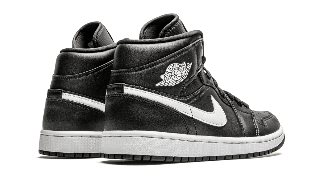 JORDAN WOMENS AIR JORDAN 1 MID Womens "Black / White" BQ6472 011 BQ6472 011 from Stadium Goods