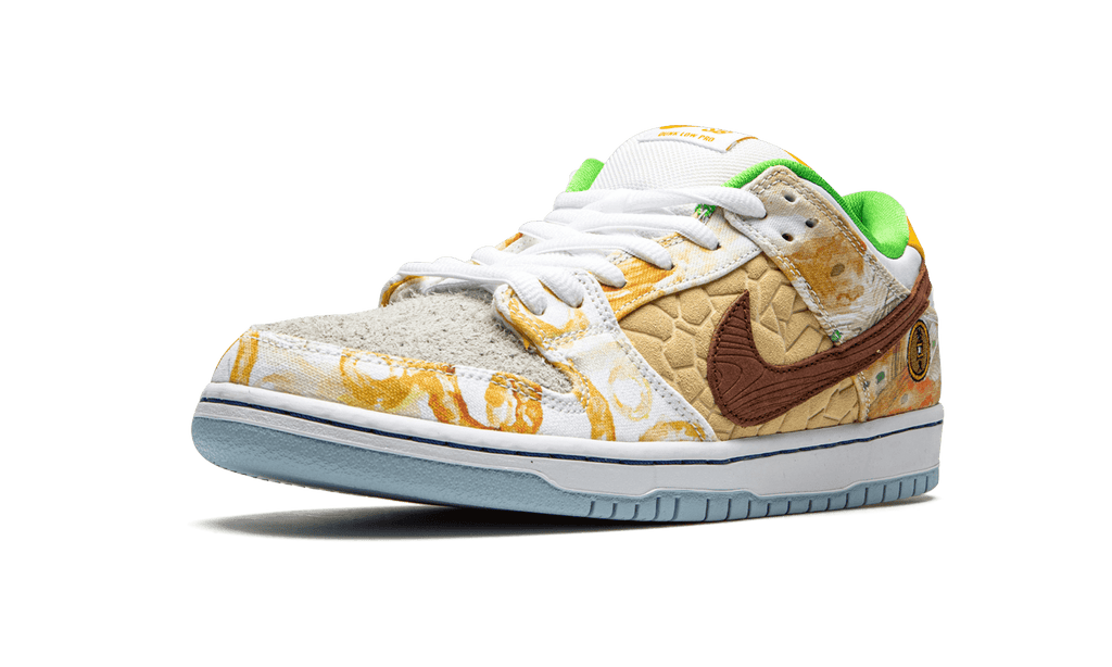 NIKE MENS SB Dunk Low "Street Hawker" CV1628 800 CV1628 800 from Stadium Goods