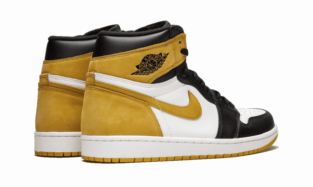 JORDAN MENS Air Jordan 1 Retro High OG "Yellow Ochre" 555088 109 from Stadium Goods