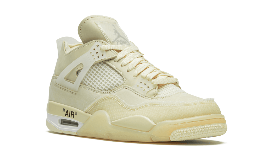 JORDAN WOMENS Air Jordan 4 Retro SP Womens "Off-White - Sail" CV9388 100 CV9388 100 from Stadium Goods