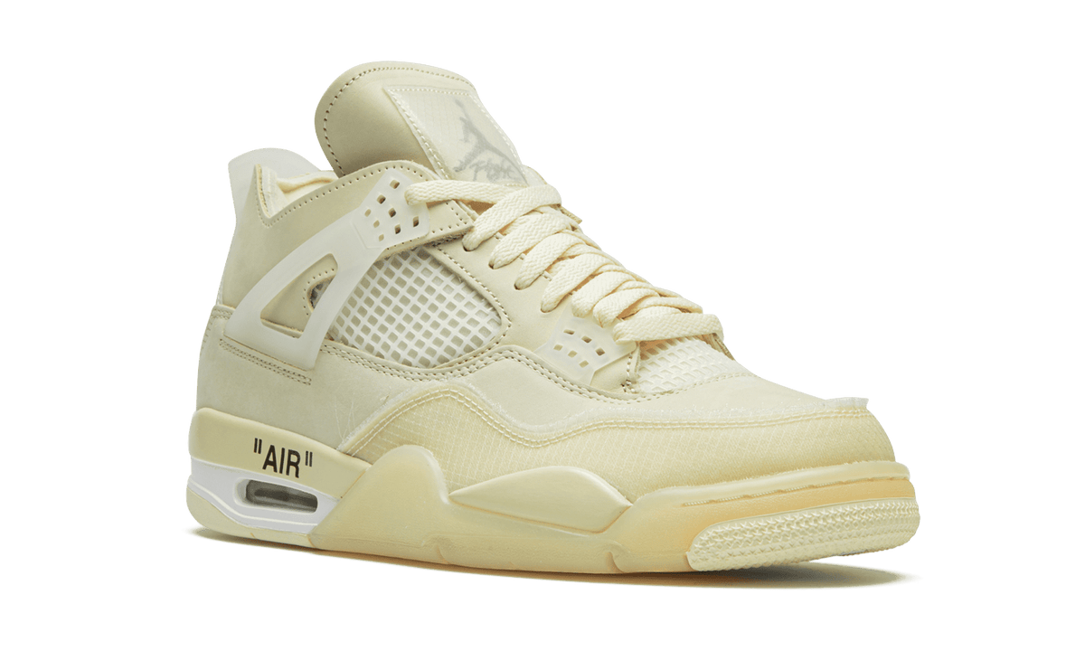 JORDAN WOMENS Air Jordan 4 Retro SP Womens "Off-White - Sail" CV9388 100 CV9388 100 from Stadium Goods
