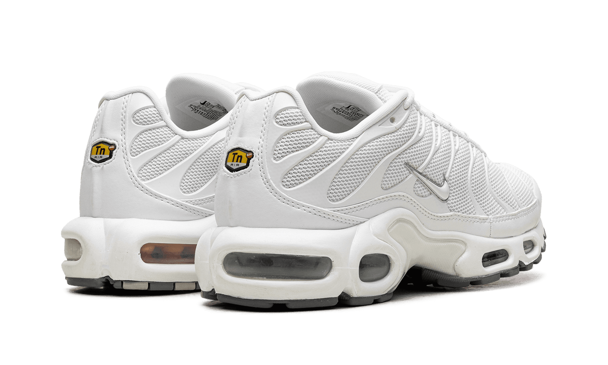 NIKE MENS Air Max Plus "Triple White" 604133 139 from Stadium Goods