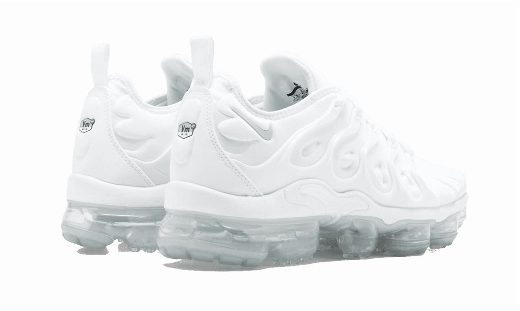 NIKE MENS Air Vapormax Plus "Triple White" 924453 100 from Stadium Goods