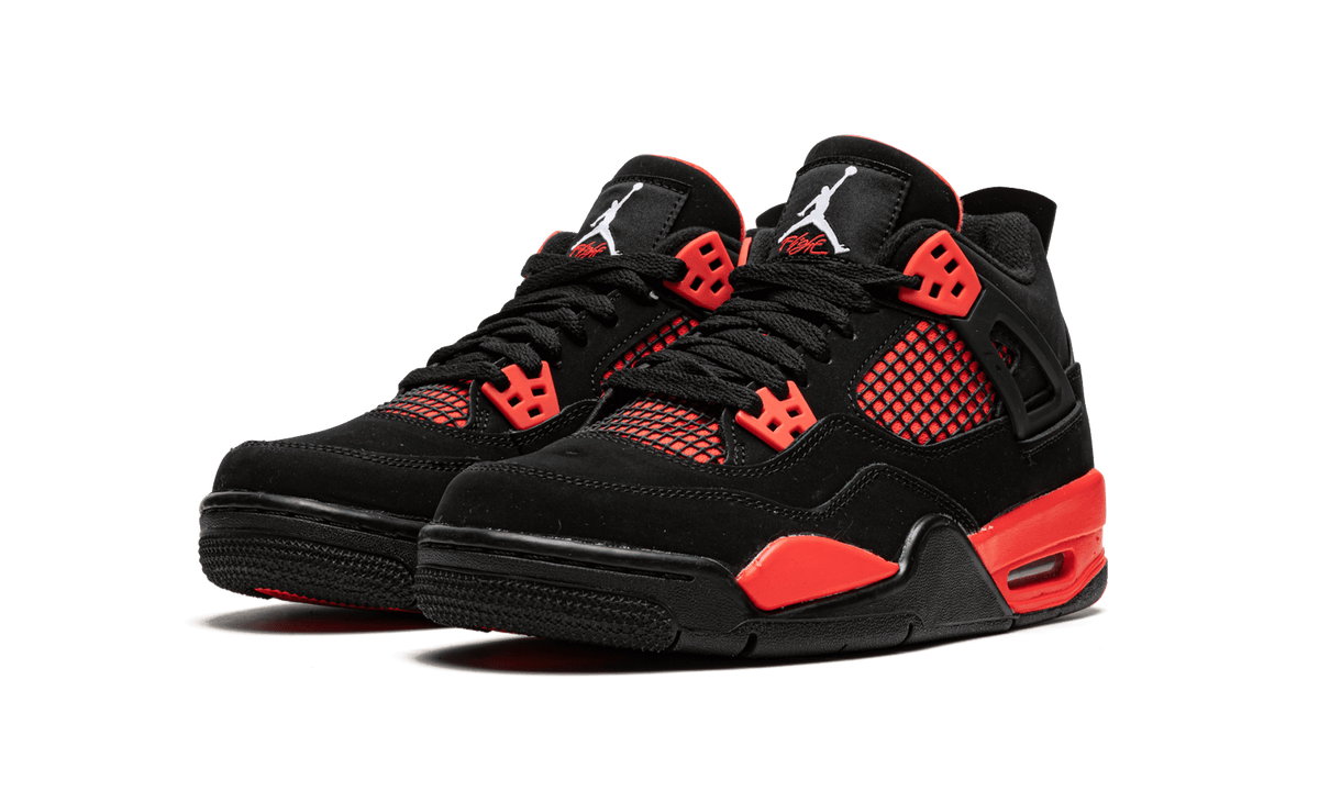 Jordan GRADE SCHOOL Air Jordan 4 Retro GS "Red Thunder" 408452 016 from Stadium Goods