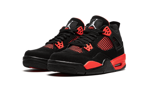 Jordan GRADE SCHOOL Air Jordan 4 Retro GS "Red Thunder" 408452 016 from Stadium Goods