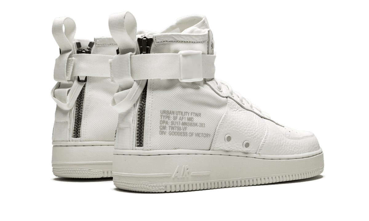 NIKE MENS SF AF 1 MID "Triple Ivory" AA6655 100 AA6655 100 from Stadium Goods