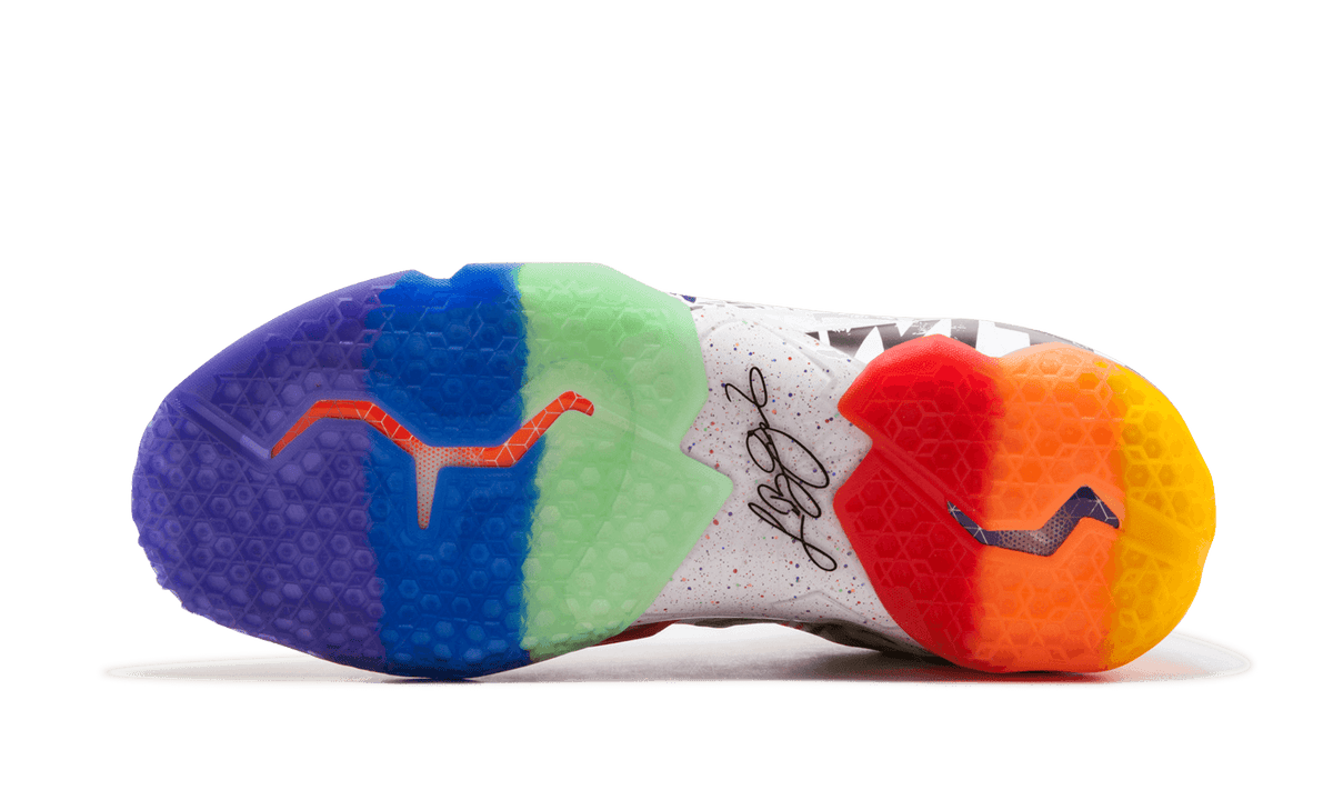 NIKE MENS Lebron 11 Premium "What The Lebron" 650884 400 from Stadium Goods