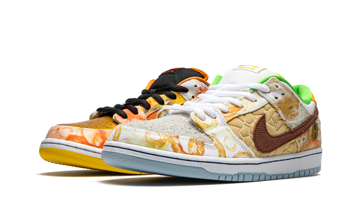 NIKE MENS SB Dunk Low "Street Hawker" CV1628 800 CV1628 800 from Stadium Goods