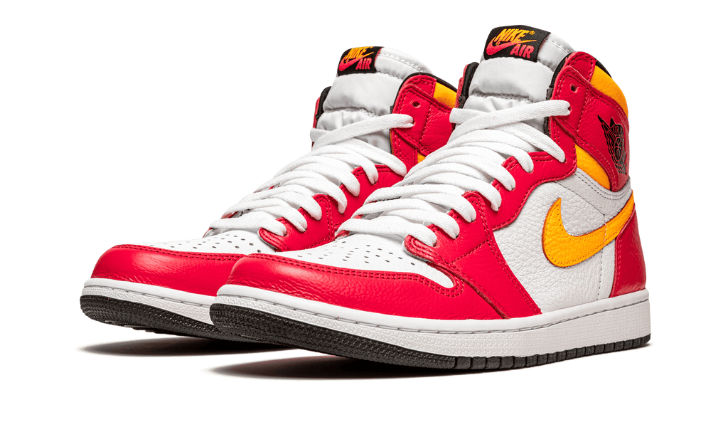 Jordan MENS Air Jordan 1 High OG "Light Fusion Red" 555088 603 from Stadium Goods
