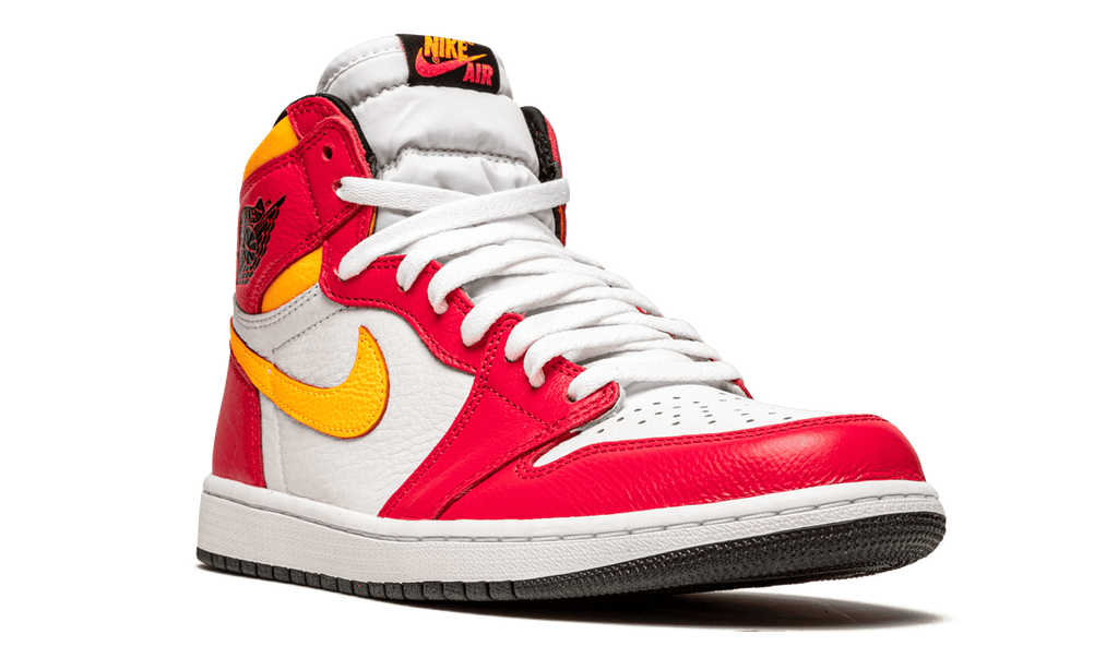 Jordan MENS Air Jordan 1 High OG "Light Fusion Red" 555088 603 from Stadium Goods