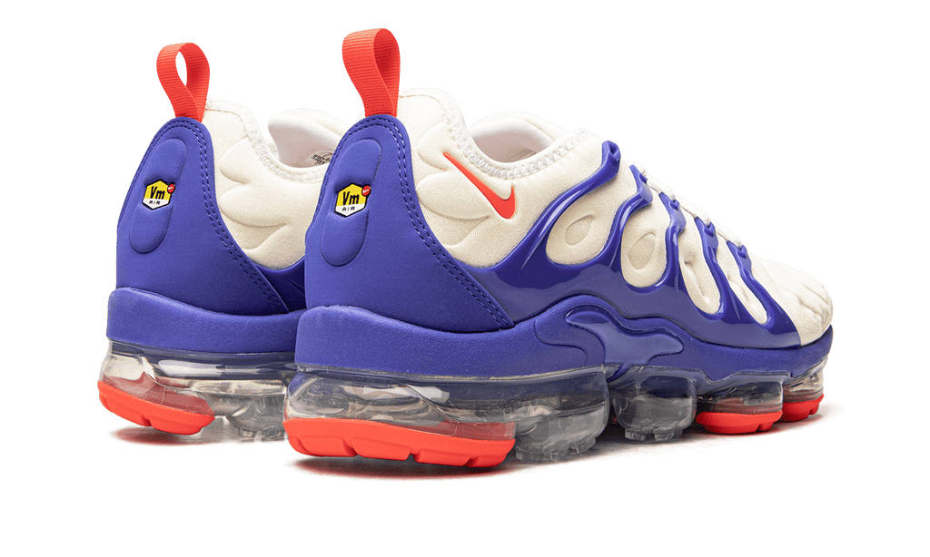 NIKE MENS Air Vapormax Plus "Coconut Milk / Hyper Royal" DM8317 100 from Stadium Goods
