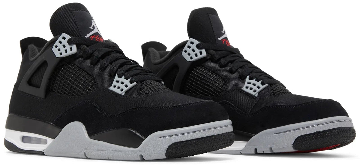 Air Jordan 4 Retro SE Black Canvas