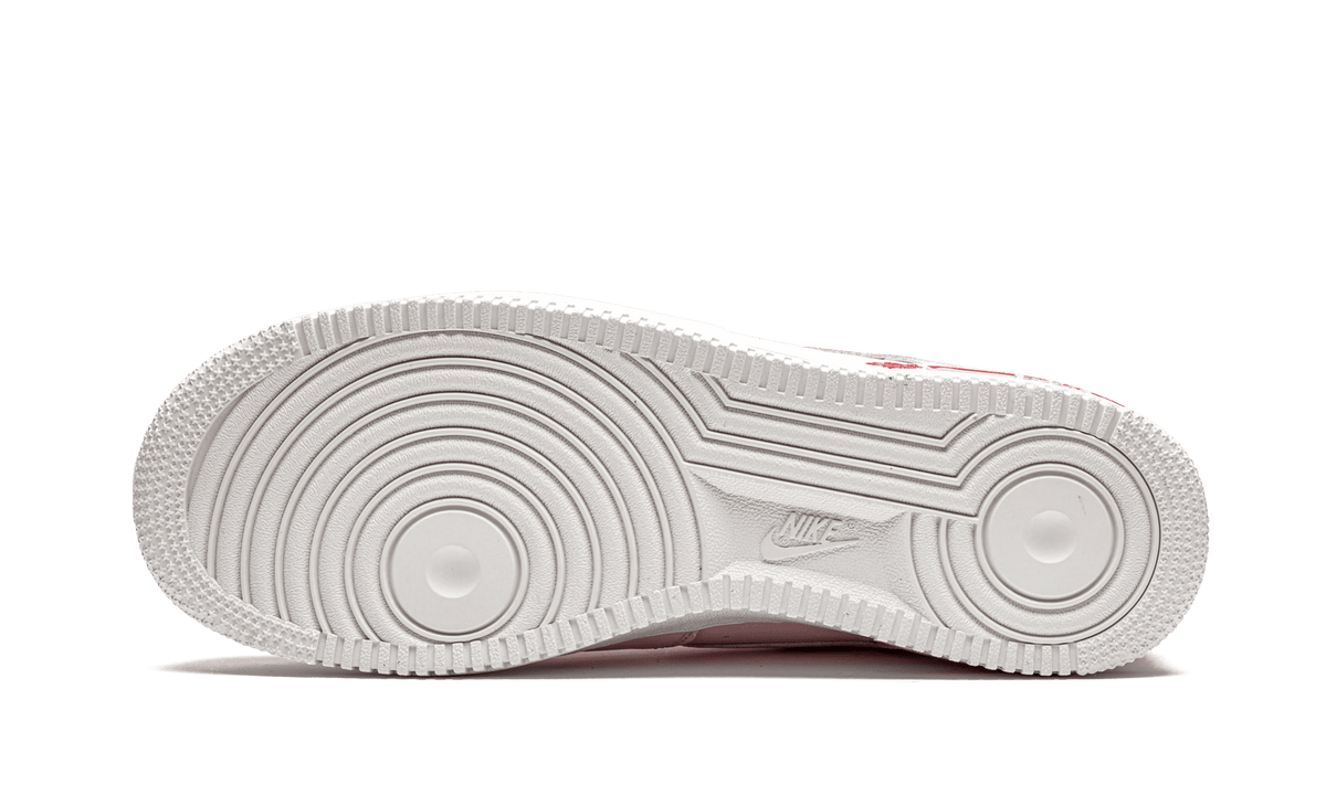 NIKE MENS Air Force 1 '07 LX "Thank You Plastic Bag - Pink Foam" CU6312 600 from Stadium Goods