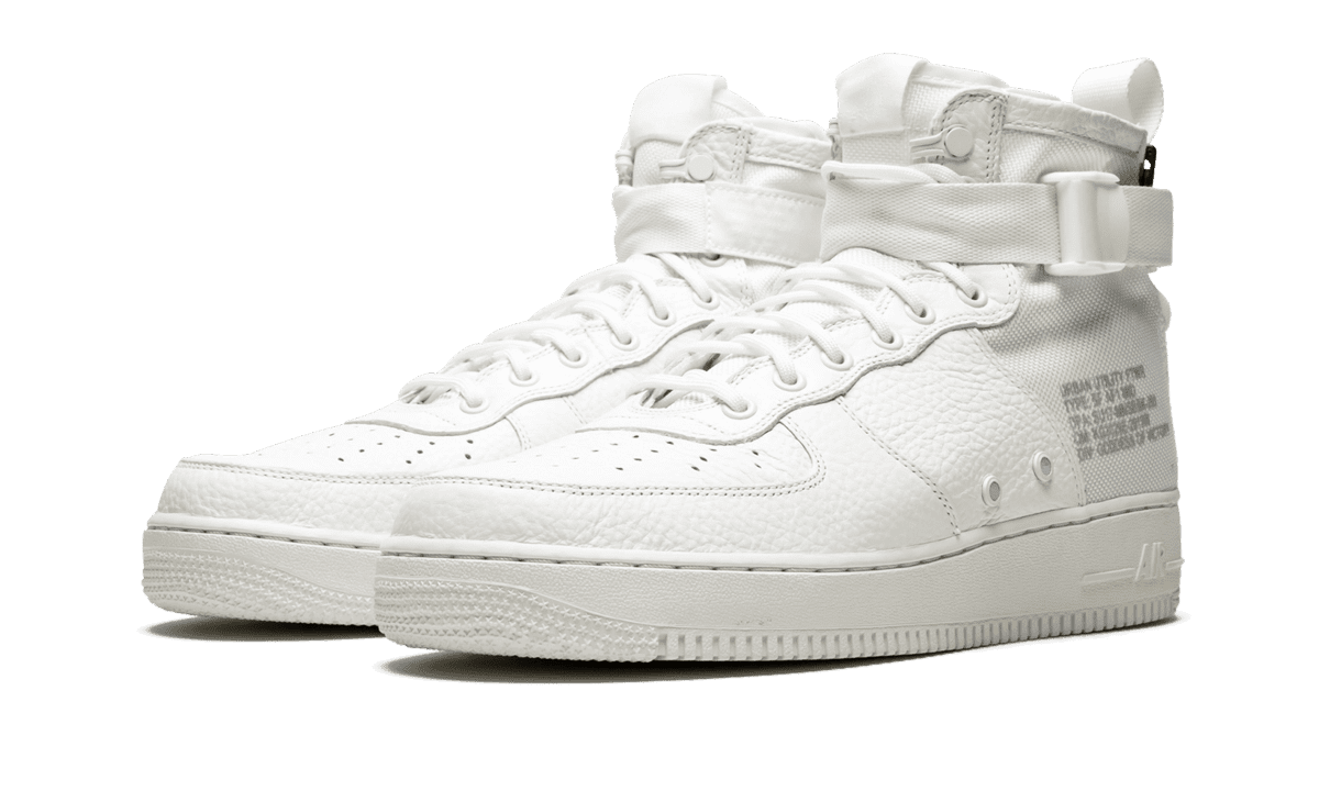 NIKE MENS SF AF 1 MID "Triple Ivory" AA6655 100 AA6655 100 from Stadium Goods