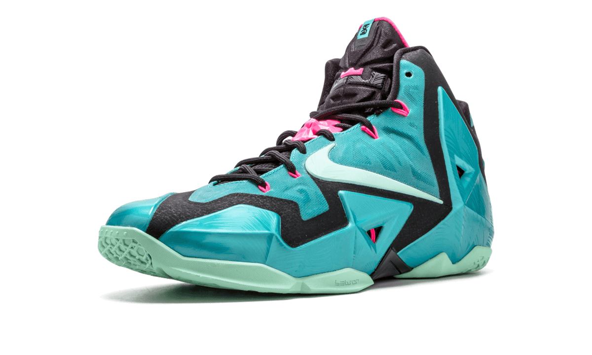 NIKE MENS Lebron 11 "South Beach" 616175 330 from Stadium Goods